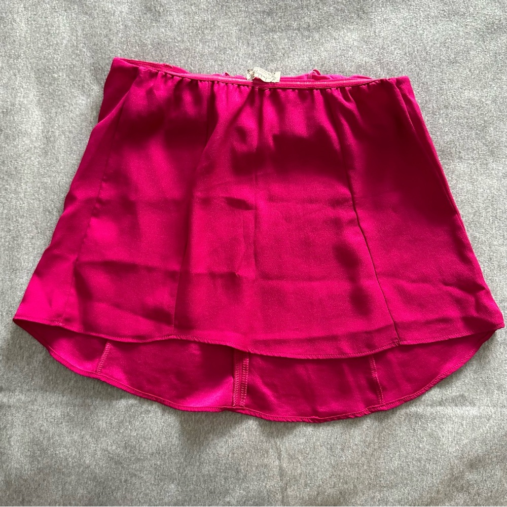 FREE PEOPLE Intimately Toss it On Strapless Tube Top Hot Pink XS - Picture 4 of 7